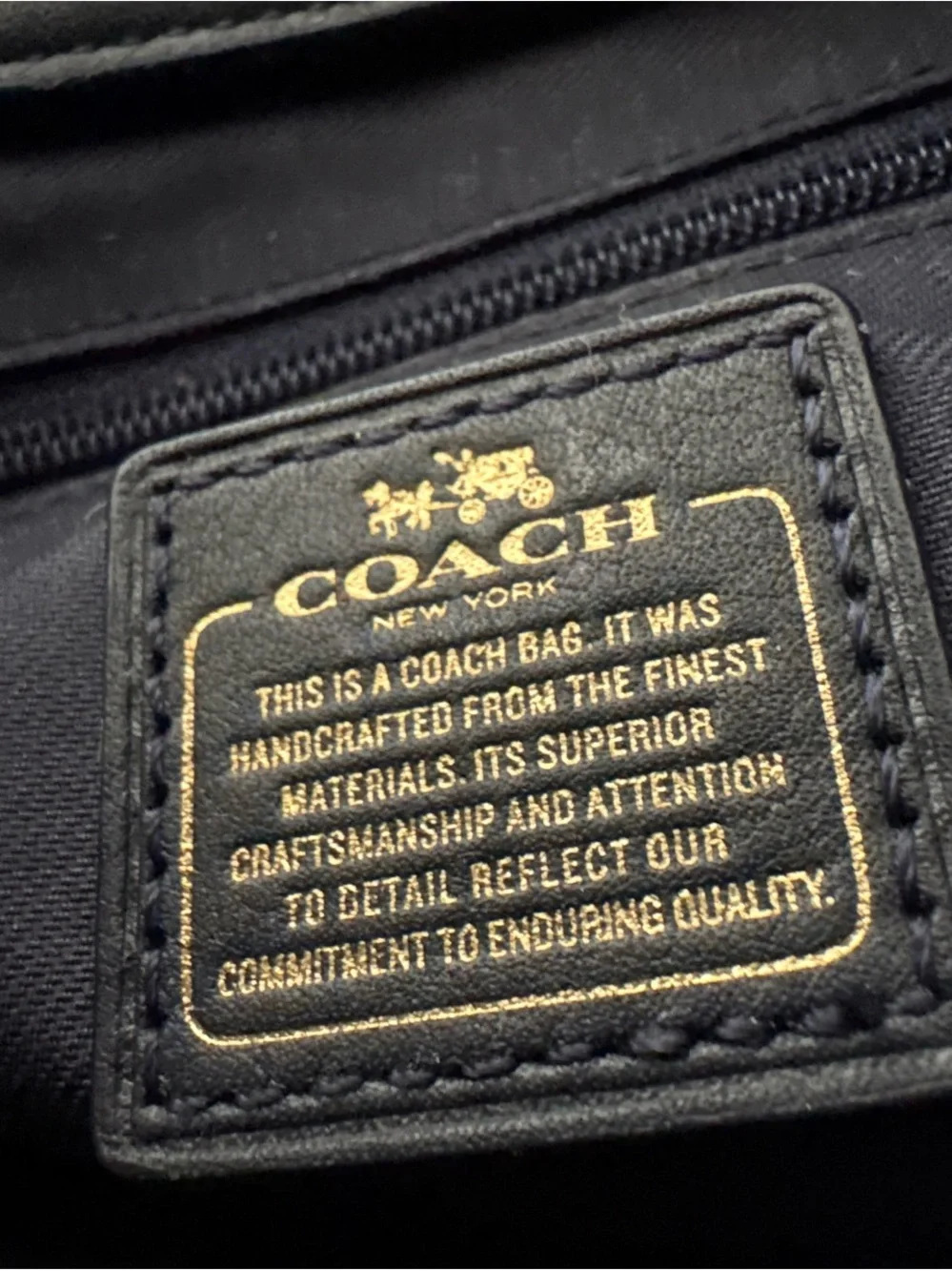 COACH leather colorblock handbag in olive/taupe/black
